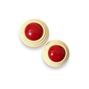 Ginnie Johansen GJD Vintage Clip on Earrings